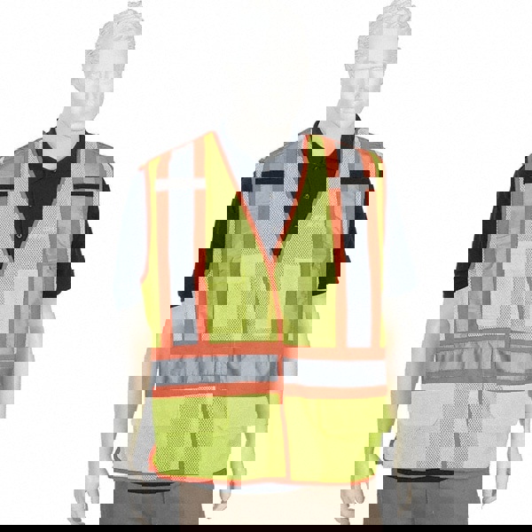 High Visibility Vest: X-Large, ANSI Class 2