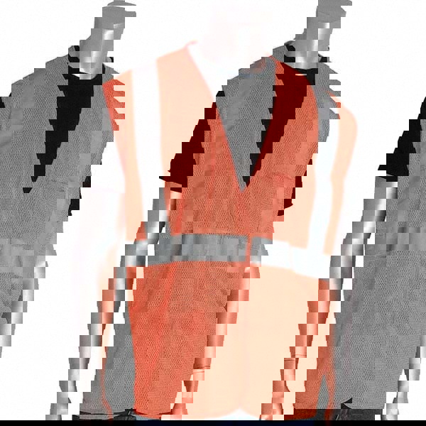 High Visibility Vest: 3X-Large, General Purpose Vest, ANSI Class 2