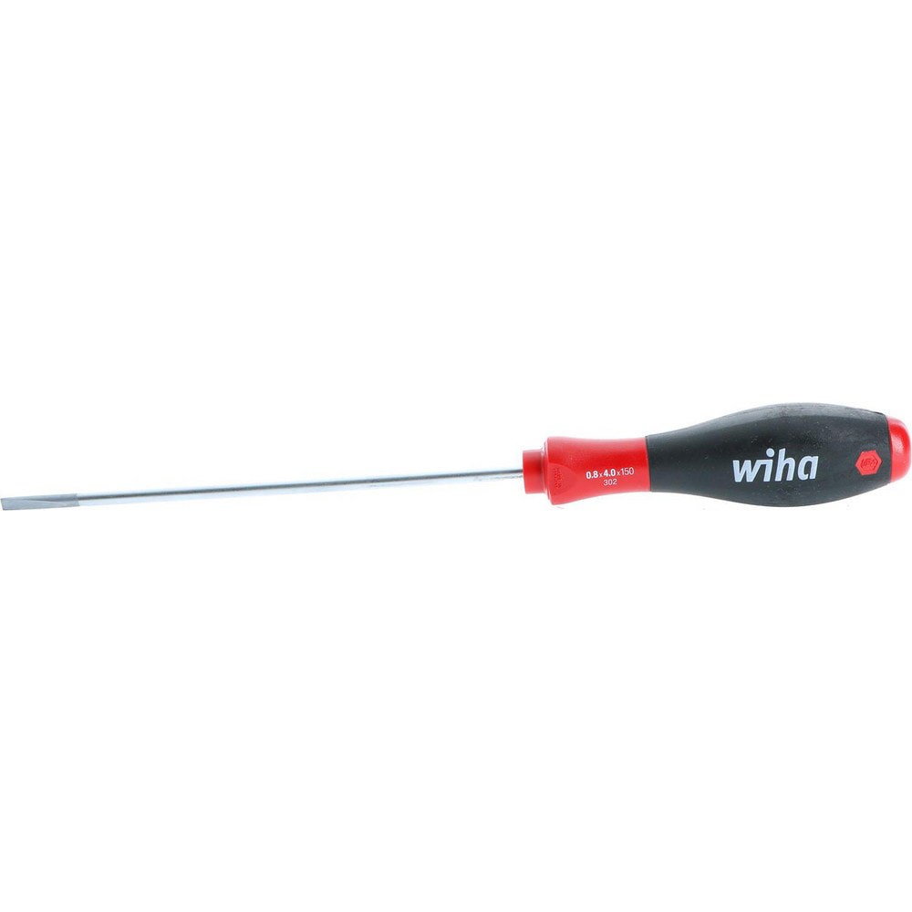 Slotted Screwdrivers; Blade Width (mm): 4.00 ; Blade Length (Inch): 5-9/10 ; Overall Length (Decimal Inch): 10.3000 ; Handle Type: Cushion Grip ; Handle Length (Decimal Inch - 4 Decimals): 4.4000 ; Blade Thickness (Decimal Inch): 0.1570