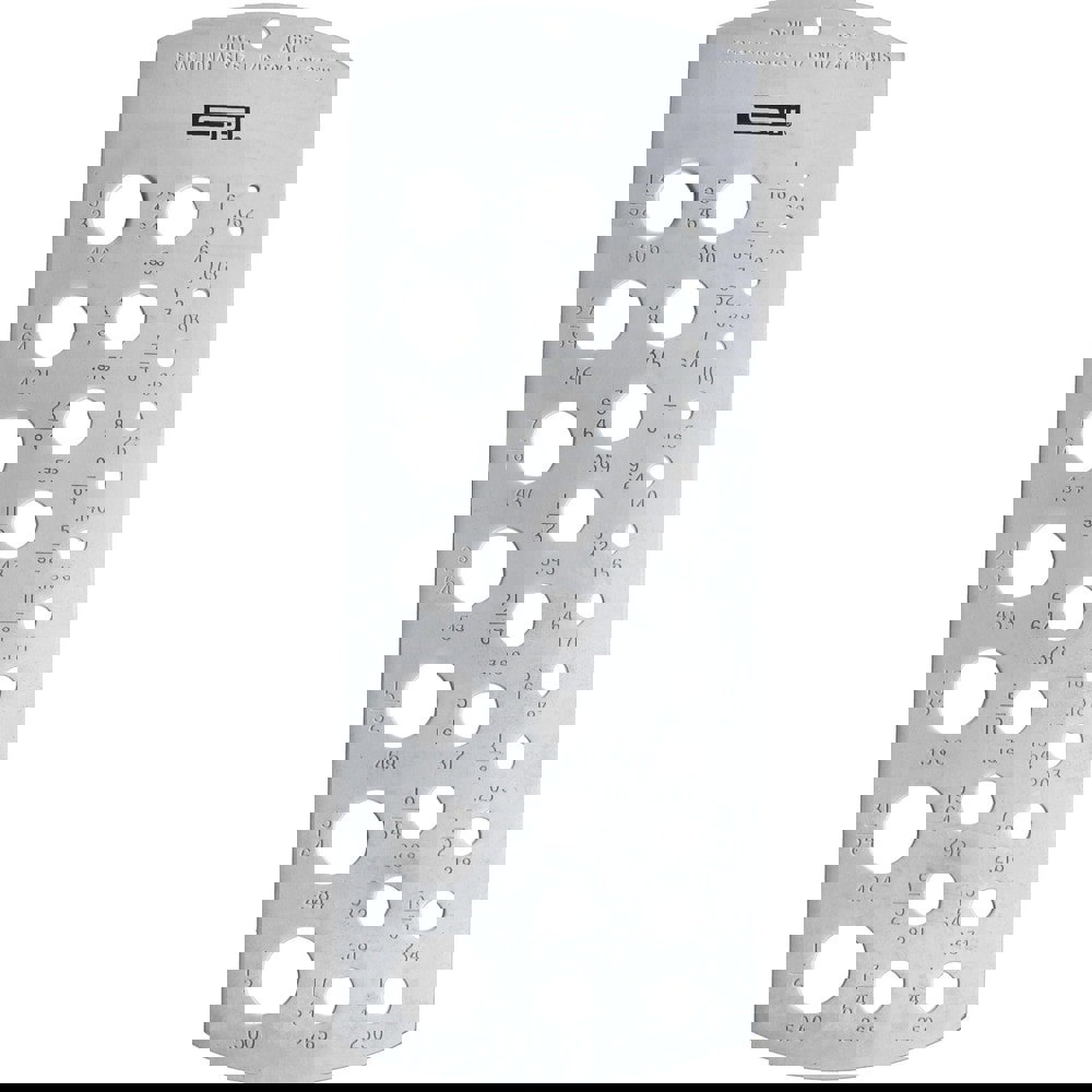 Drill Gages; System Of Measurement: Wire Gauge ; Material: Steel ; For Use With: Drill Bits ; Number of Holes: 29mm; 29in ; UNSPSC Code: 41111600