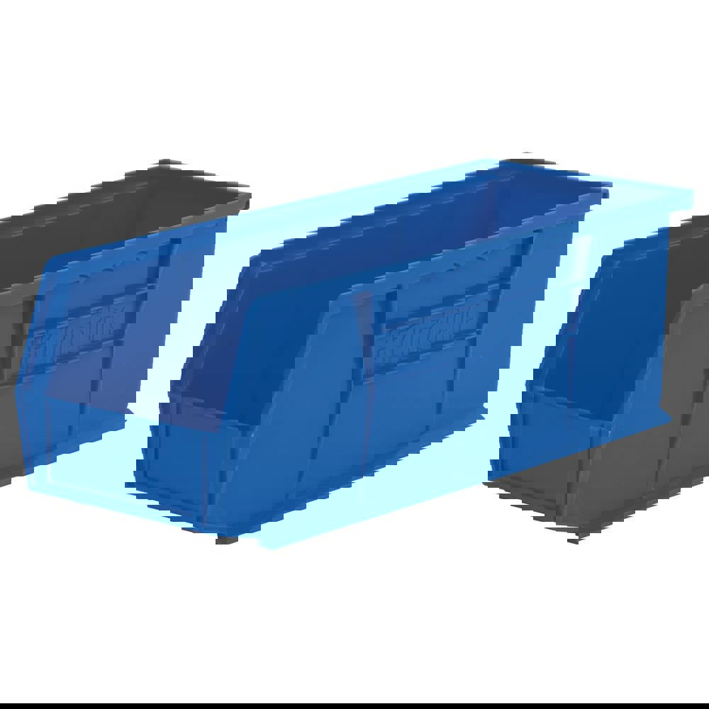 Plastic Hopper Stacking Bin: Blue