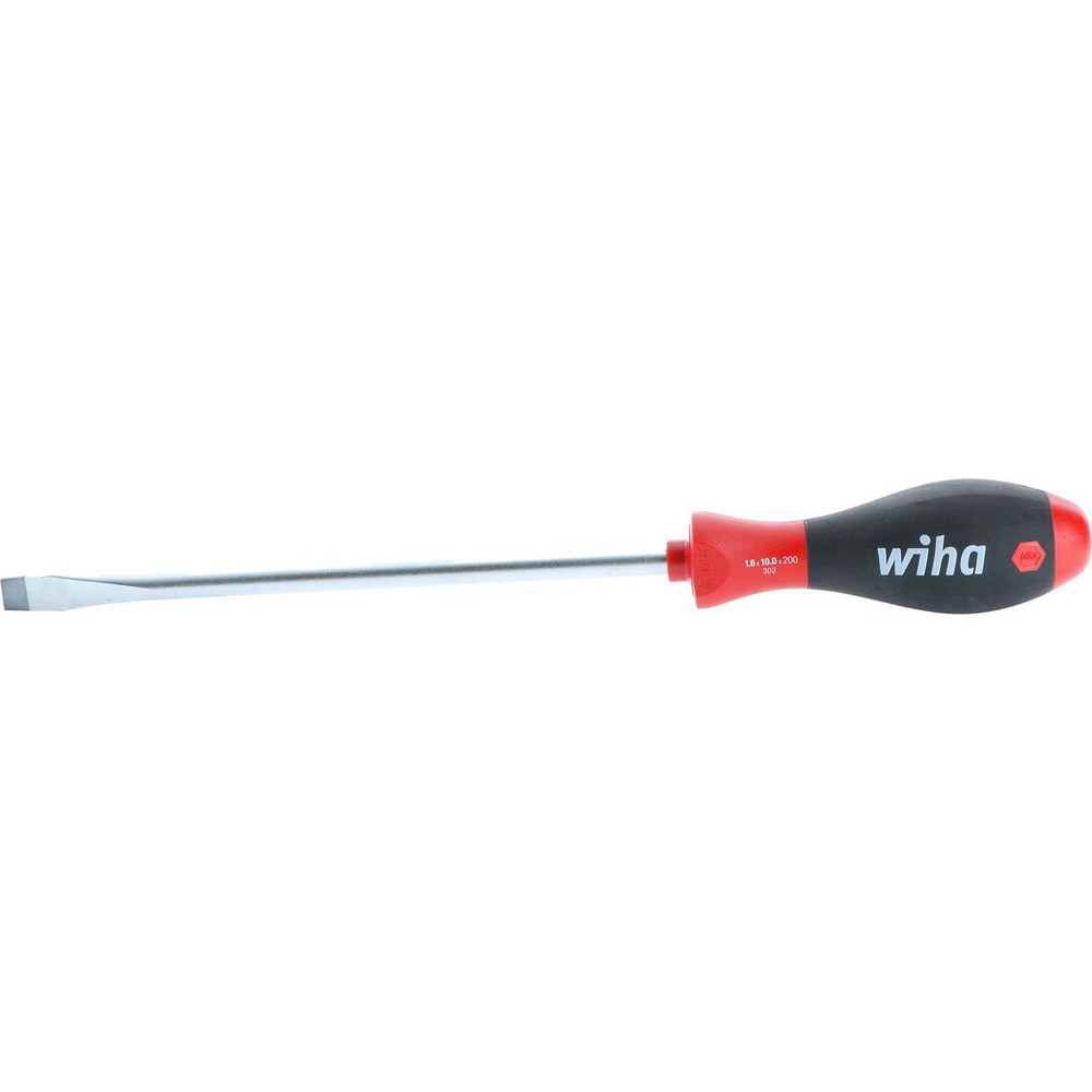Slotted Screwdrivers; Blade Width (mm): 10.00 ; Blade Length (Inch): 8 ; Overall Length (Decimal Inch): 12.8000 ; Handle Type: Cushion Grip ; Handle Length (Decimal Inch - 4 Decimals): 4.8000 ; Blade Thickness (Decimal Inch): 0.3930