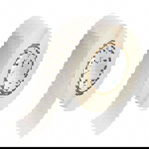 Label Maker Label: White, Polyester, 1-1/4