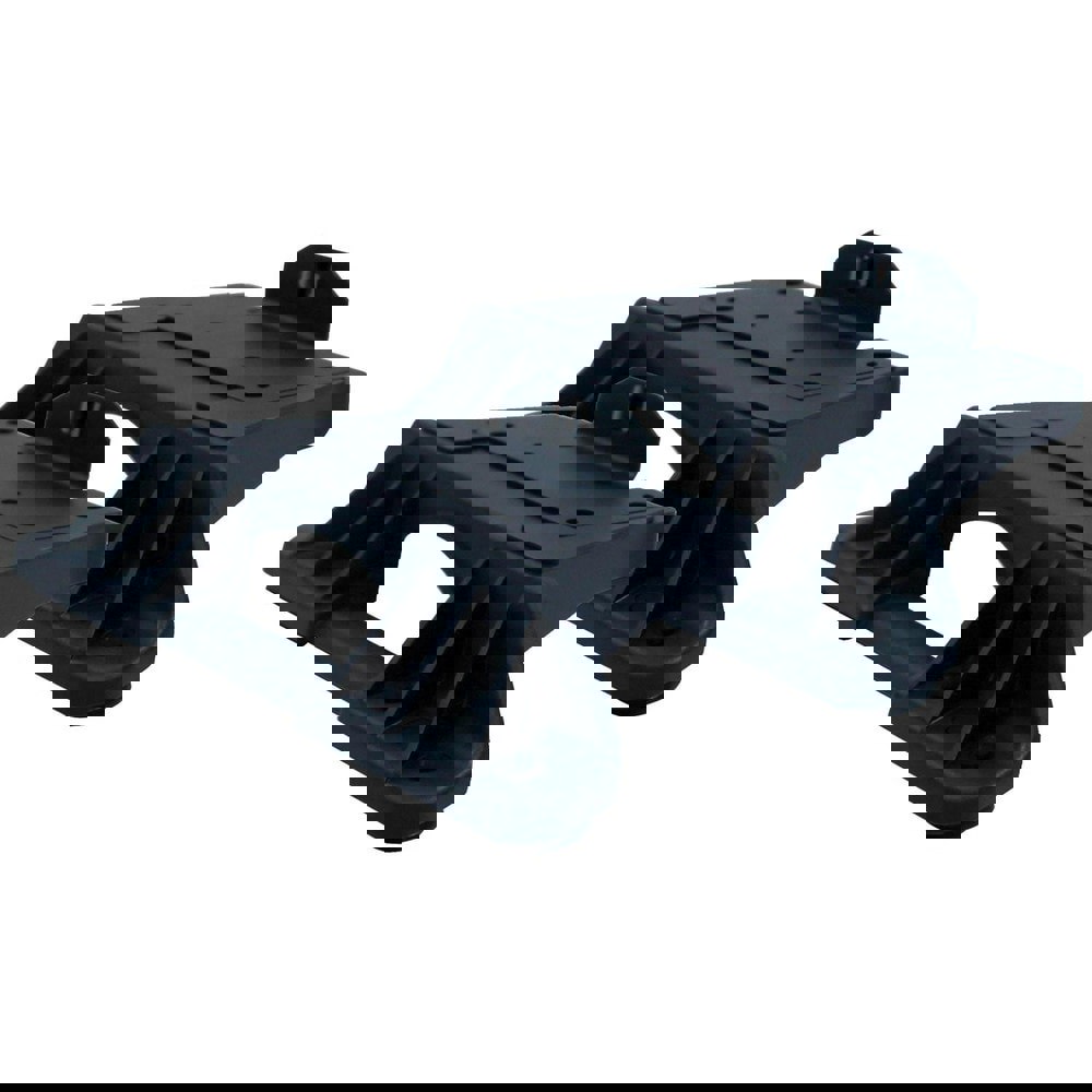 Automotive Light Mounts & Accessories; Type: Plastic Mounting Feet ; For Use With: LED Modular Light Bar ; Length (Inch): 12-5/8 ; Material: Plastic ; Color: Black ; Height (Inch): 2-1/4