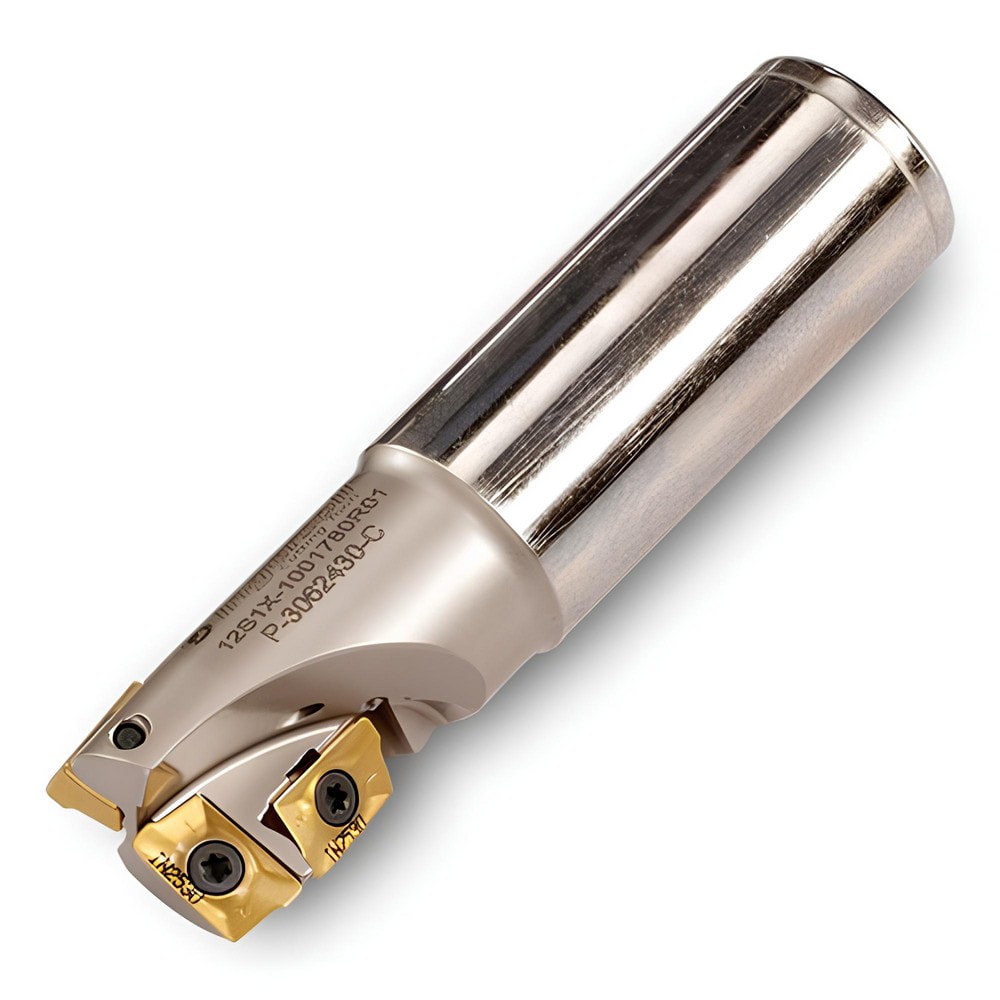 Indexable Square-Shoulder End Mills; Maximum Depth of Cut (mm): 22.10 ; Maximum Depth of Cut (Decimal Inch): 0.8700 ; Cutter Style: 12S1X ; Shank Type: Weldon Flat ; Shank Diameter (Decimal Inch): 1.0000 ; Shank Diameter (Inch): 1