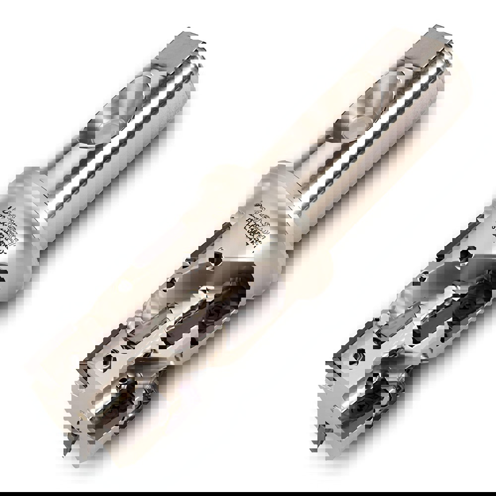 Indexable Square-Shoulder End Mills; Maximum Depth of Cut (mm): 55.88 ; Maximum Depth of Cut (Decimal Inch): 2.2000 ; Cutter Style: 22J3X ; Shank Type: Weldon Flat ; Shank Diameter (Decimal Inch): 1.2500 ; Shank Diameter (Inch): 1-1/4
