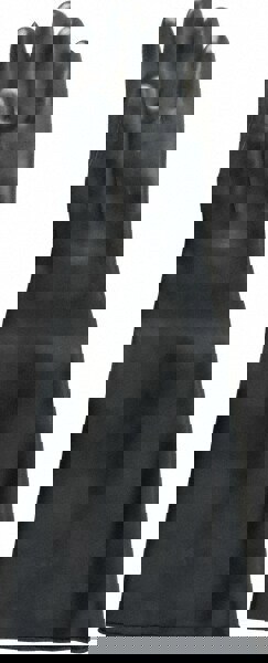 General Purpose Work Gloves: Large, Rubber Coated