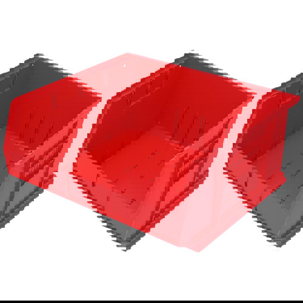 Bins; Bin Style: Stackable ; Shape: Rectangle ; Material Family: Polymer ; Overall Width (Inch): 16-1/2 ; Overall Length (Inch): 14-3/4 ; Overall Height (Inch): 7