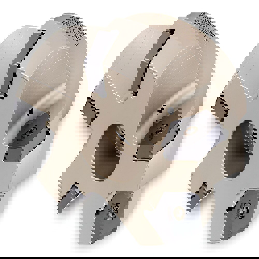 Indexable Chamfer & Angle Face Mills; Minimum Cutting Diameter (Decimal Inch): 4.0000 ; Minimum Cutting Diameter (Inch): 4 ; Maximum Cutting Diameter (mm): 112.78 ; Maximum Cutting Diameter (Decimal Inch): 4.4400