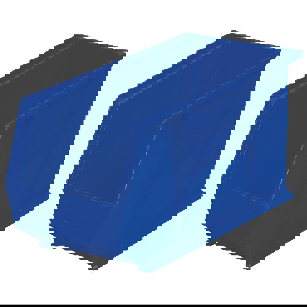 Plastic Hopper Stacking Bin: Blue