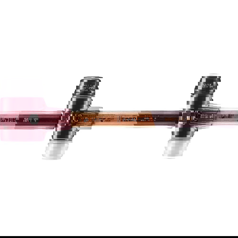 Mallets; Mallet Type: Double Face Mallet ; Head Weight (Oz): 98 ; Head Material: Plastic; Rubber ; Handle Material: Hickory ; Head Color: Black; White ; Handle Length (Decimal Inch): 15-1/2