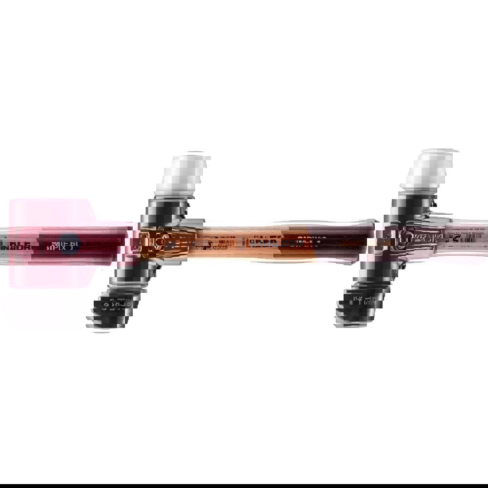 Mallets; Mallet Type: Double Face Mallet ; Head Weight (Oz): 54 ; Head Material: Plastic; Rubber ; Handle Material: Hickory ; Head Color: Black; White ; Handle Length (Decimal Inch): 13-1/4