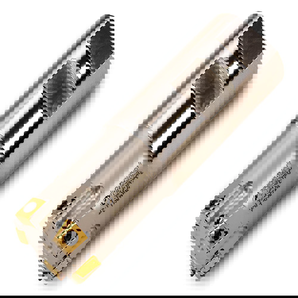 Indexable Square-Shoulder End Mills; Maximum Depth of Cut (mm): 7.87 ; Maximum Depth of Cut (Decimal Inch): 0.3100 ; Cutter Style: 1SJ1Y ; Shank Type: Weldon Flat ; Shank Diameter (Decimal Inch): 1.2500 ; Shank Diameter (Inch): 1-1/4