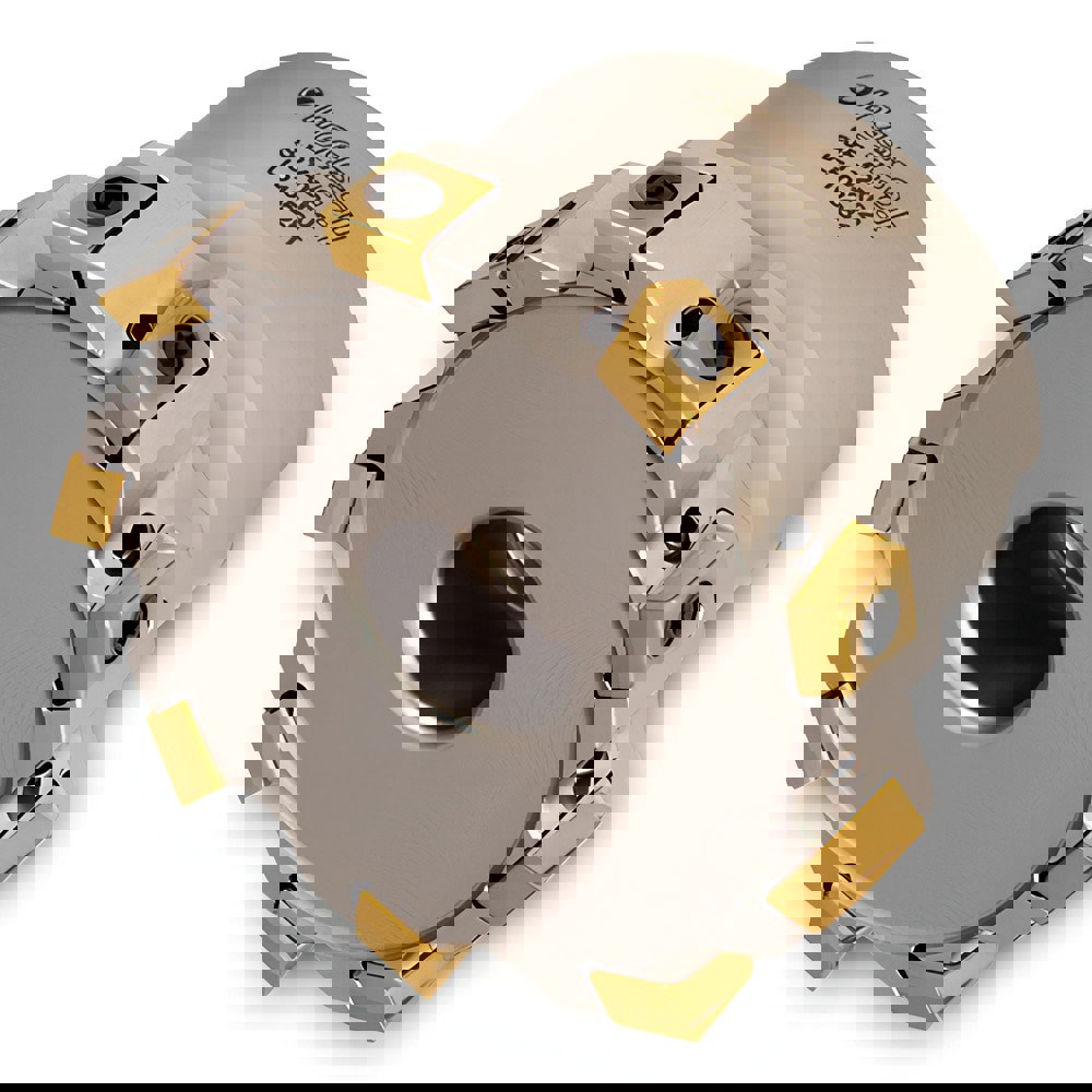Indexable Square-Shoulder Face Mills; Minimum Cutting Diameter (Decimal Inch): 1.5000 ; Minimum Cutting Diameter (Inch): 1-1/2 ; Minimum Cutting Diameter (mm): 38.10 ; Maximum Cutting Diameter (Inch): 1-1/2