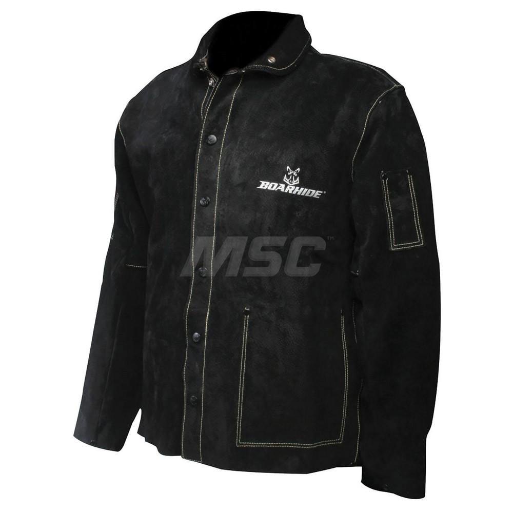 Coat: Heat-Resistant & Welding, Size 3X-Large, Pigskin Leather