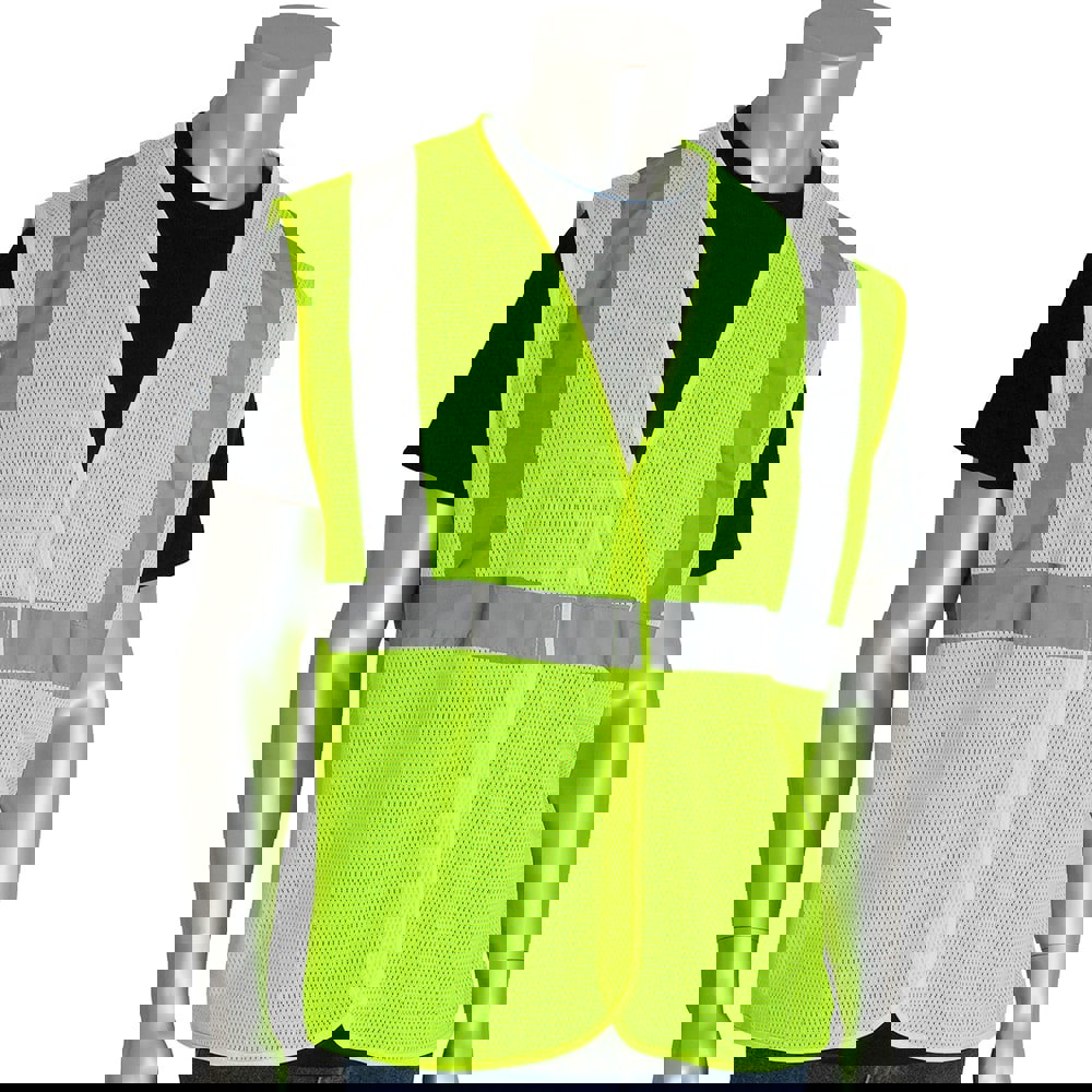 High Visibility Vest: 2X-Large, General Purpose & Surveyor's Vest, ANSI Class 2