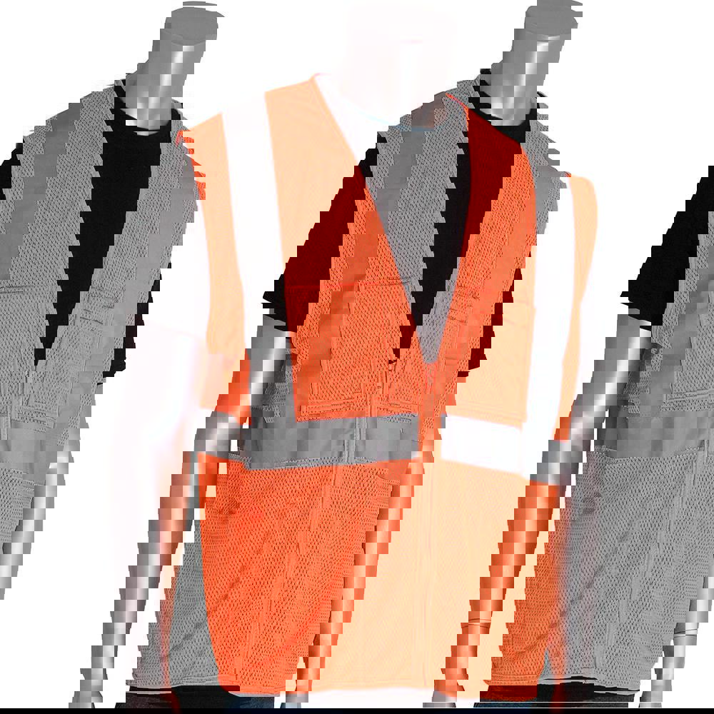 High Visibility Vest: 3X-Large, ANSI Class 2