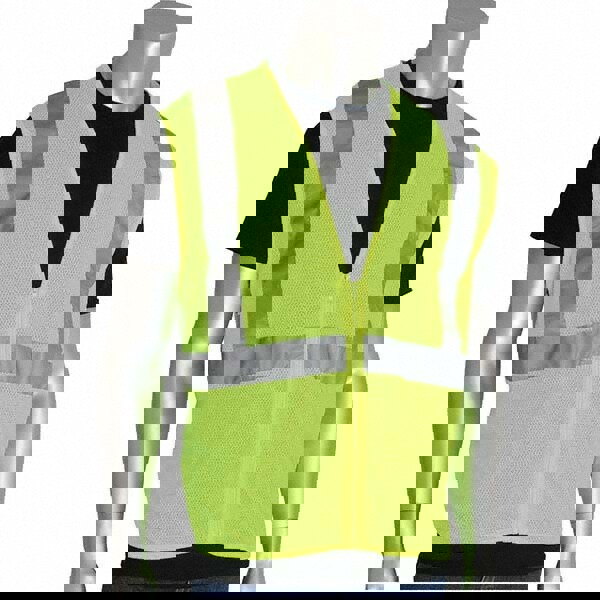 High Visibility Vest: 4X-Large, General Purpose Vest, ANSI Class 2
