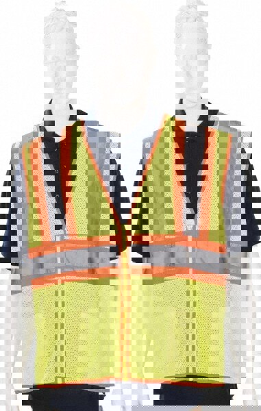 High Visibility Vest: 2X-Large, ANSI Class 2