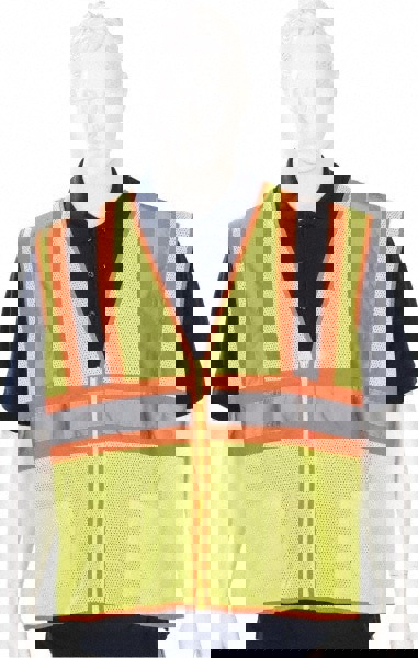 High Visibility Vest: 5X-Large, ANSI Class 2
