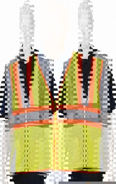 High Visibility Vest: Large, ANSI Class 2