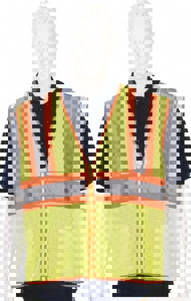 High Visibility Vest: X-Large, ANSI Class 2