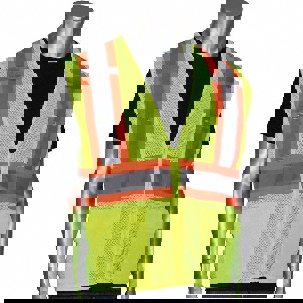 High Visibility Vest: Medium, General Purpose Vest, ANSI Class 2