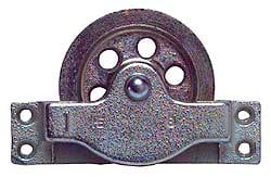 Single Open Side Mount Guidance Pulley