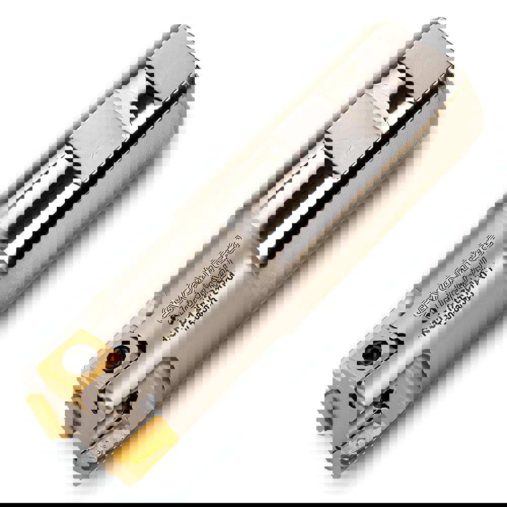 Indexable Square-Shoulder End Mills; Maximum Depth of Cut (mm): 10.67 ; Maximum Depth of Cut (Decimal Inch): 0.4200 ; Cutter Style: 1SJ1F ; Shank Type: Weldon Flat ; Shank Diameter (Decimal Inch): 1.2500 ; Shank Diameter (Inch): 1-1/4