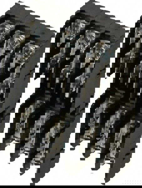 3 Pole, 10 to 14 AWG, 600 VAC/VDC, 30 Amp, DIN Rail Mount, Screw Mount Fuse Block