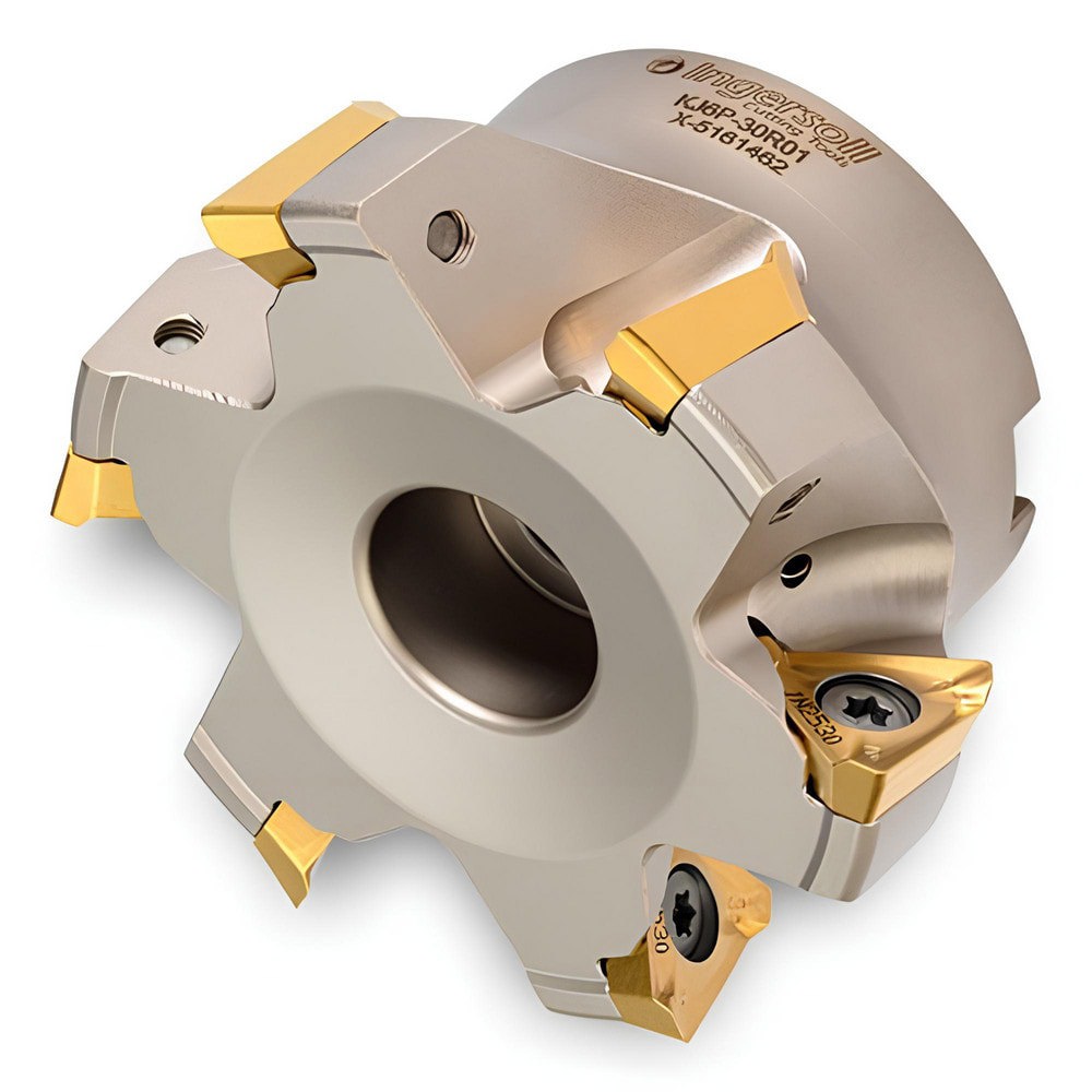 Indexable Square-Shoulder Face Mills; Minimum Cutting Diameter (Decimal Inch): 6.0000 ; Minimum Cutting Diameter (Inch): 6 ; Minimum Cutting Diameter (mm): 152.40 ; Maximum Cutting Diameter (Inch): 6 ; Maximum Cutting Diameter (Decimal Inch): 6.0000
