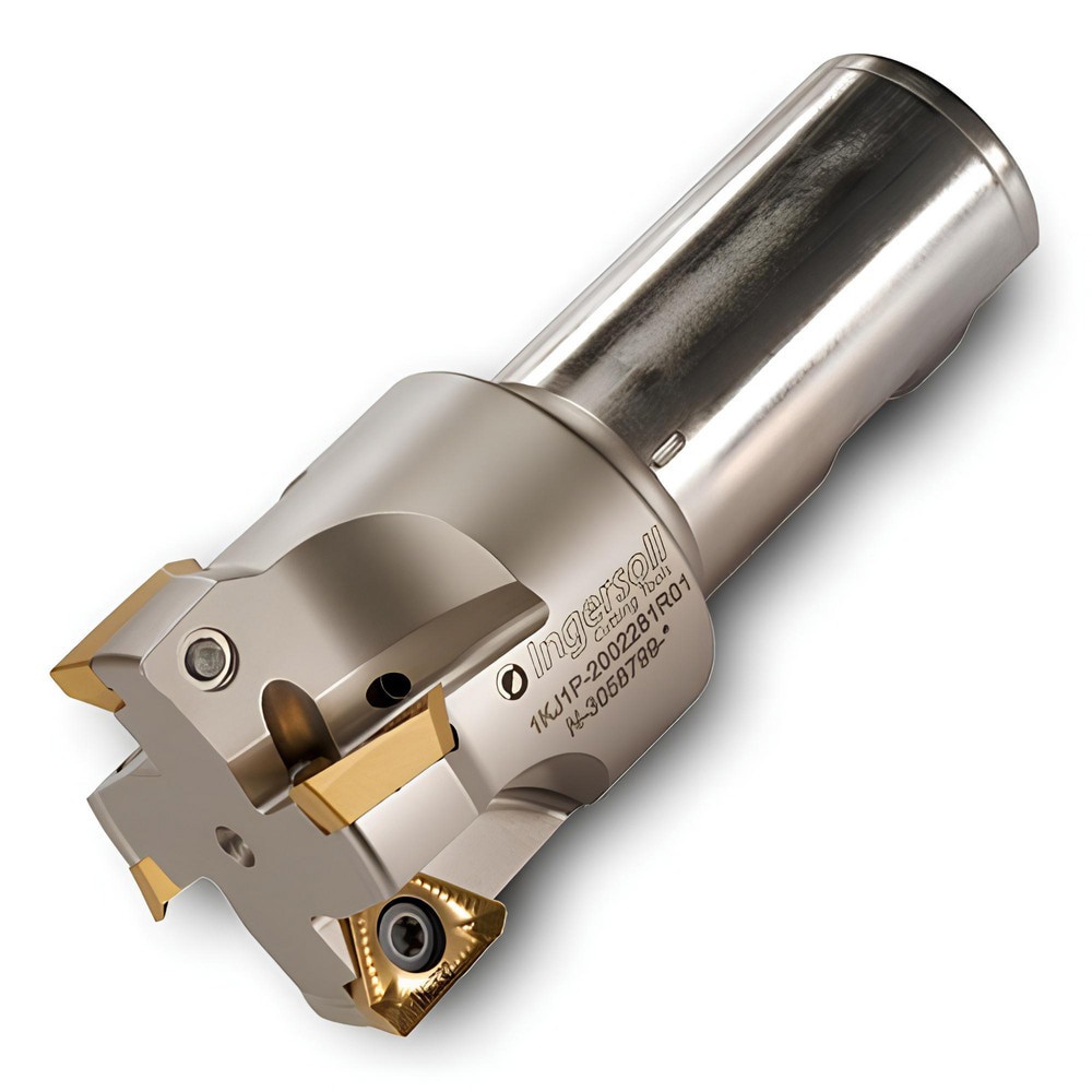 Indexable Square-Shoulder End Mills; Maximum Depth of Cut (mm): 14.48 ; Maximum Depth of Cut (Decimal Inch): 0.5700 ; Cutter Style: 1KJ1P ; Shank Type: Weldon Flat ; Shank Diameter (Decimal Inch): 1.2500 ; Shank Diameter (Inch): 1-1/4
