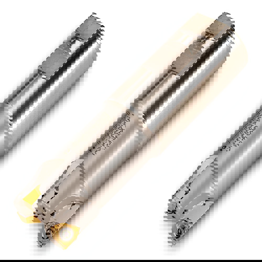Indexable Square-Shoulder End Mills; Maximum Depth of Cut (mm): 6.20 ; Maximum Depth of Cut (Decimal Inch): 0.2440 ; Cutter Style: 1DJ1F ; Shank Type: Weldon Flat ; Shank Diameter (Decimal Inch): 1.2500 ; Shank Diameter (Inch): 1-1/4