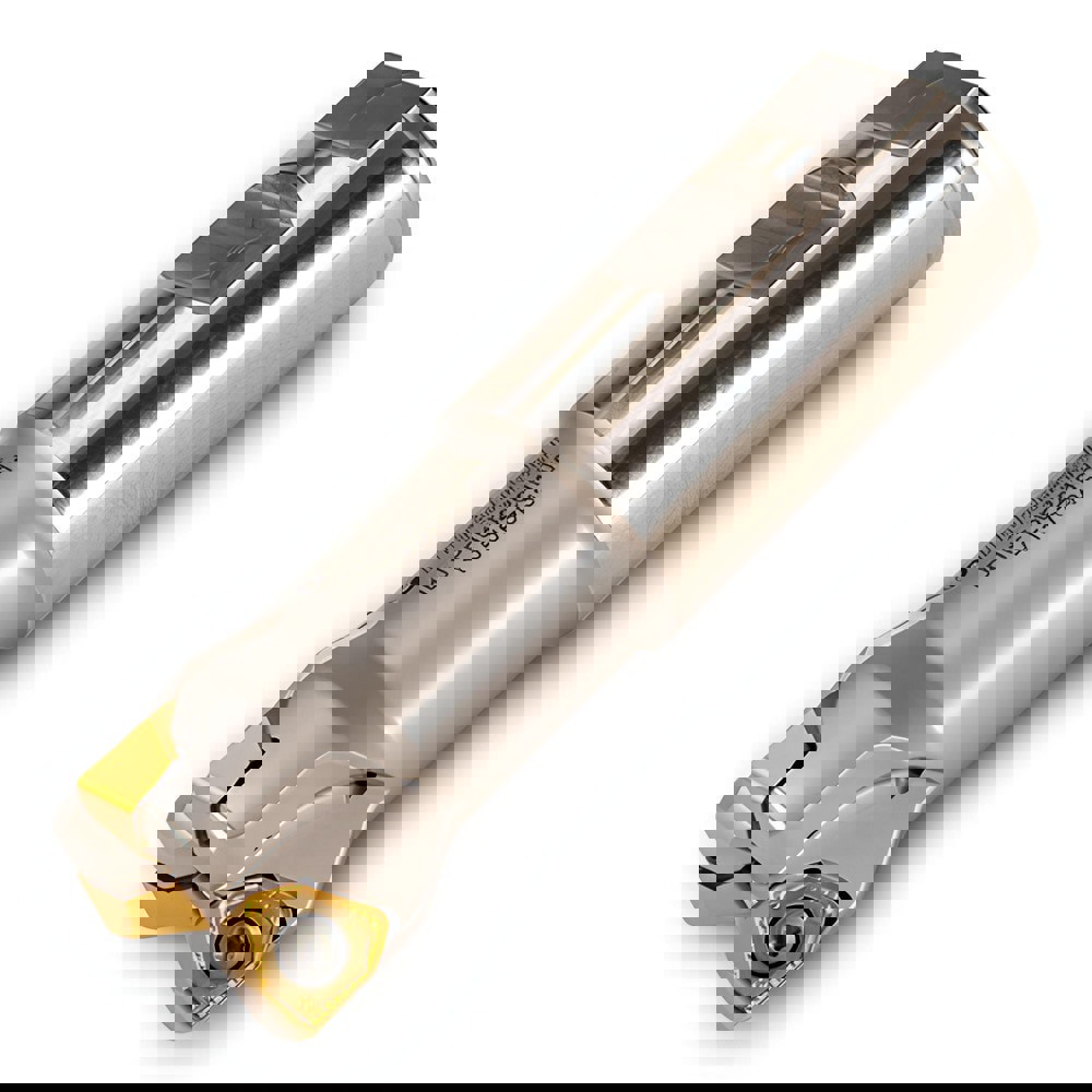 Indexable Square-Shoulder End Mills; Maximum Depth of Cut (mm): 9.19 ; Maximum Depth of Cut (Decimal Inch): 0.3620 ; Cutter Style: 1DJ1P ; Shank Type: Weldon Flat ; Shank Diameter (Decimal Inch): 1.2500 ; Shank Diameter (Inch): 1-1/4