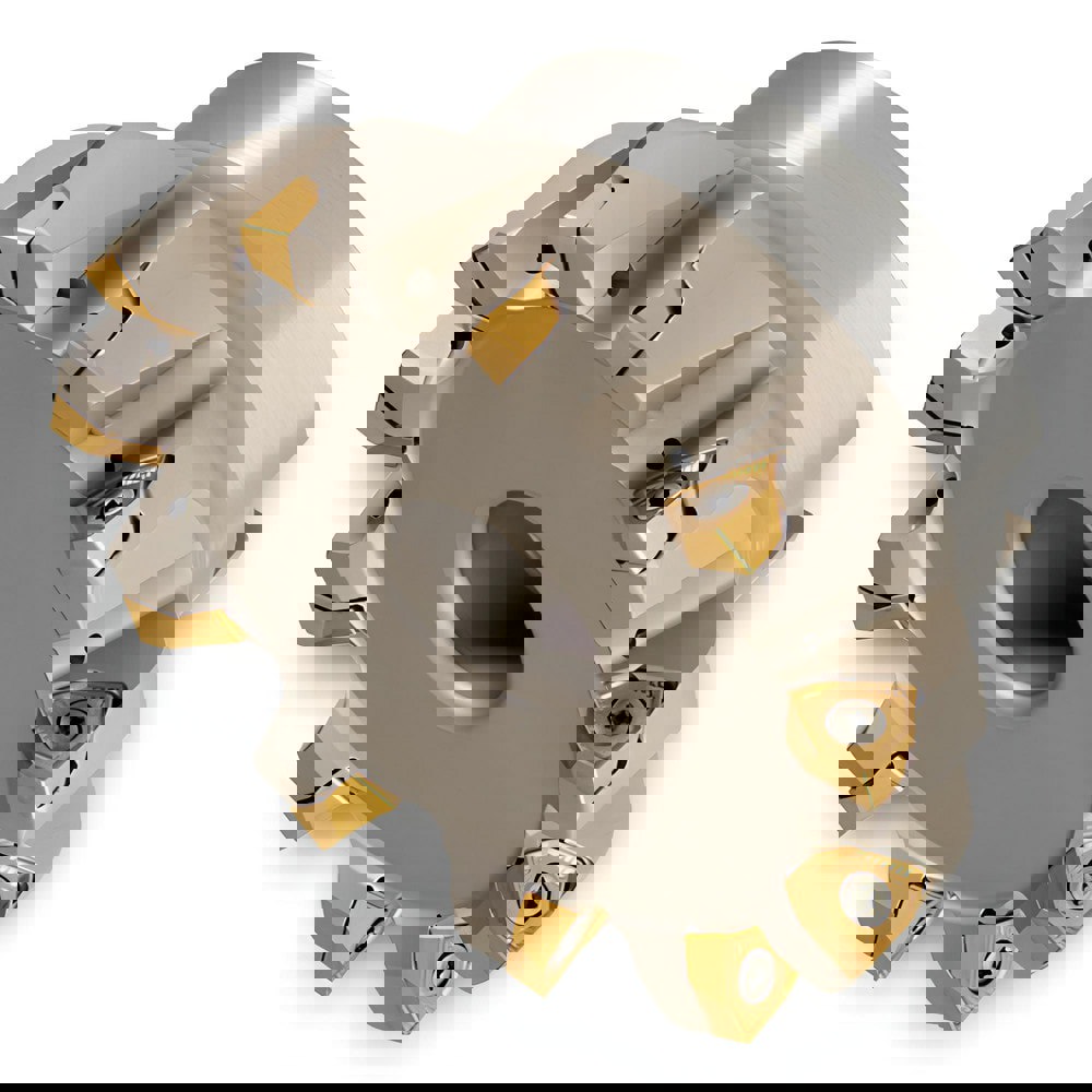Indexable Square-Shoulder Face Mills; Minimum Cutting Diameter (Decimal Inch): 2.5000 ; Minimum Cutting Diameter (Inch): 2-1/2 ; Minimum Cutting Diameter (mm): 63.50 ; Maximum Cutting Diameter (Inch): 2-1/2