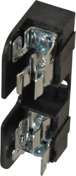 10 to 14 AWG, 600 VAC/VDC, 30 Amp, DIN Rail Mount, Screw Mount Fuse Block