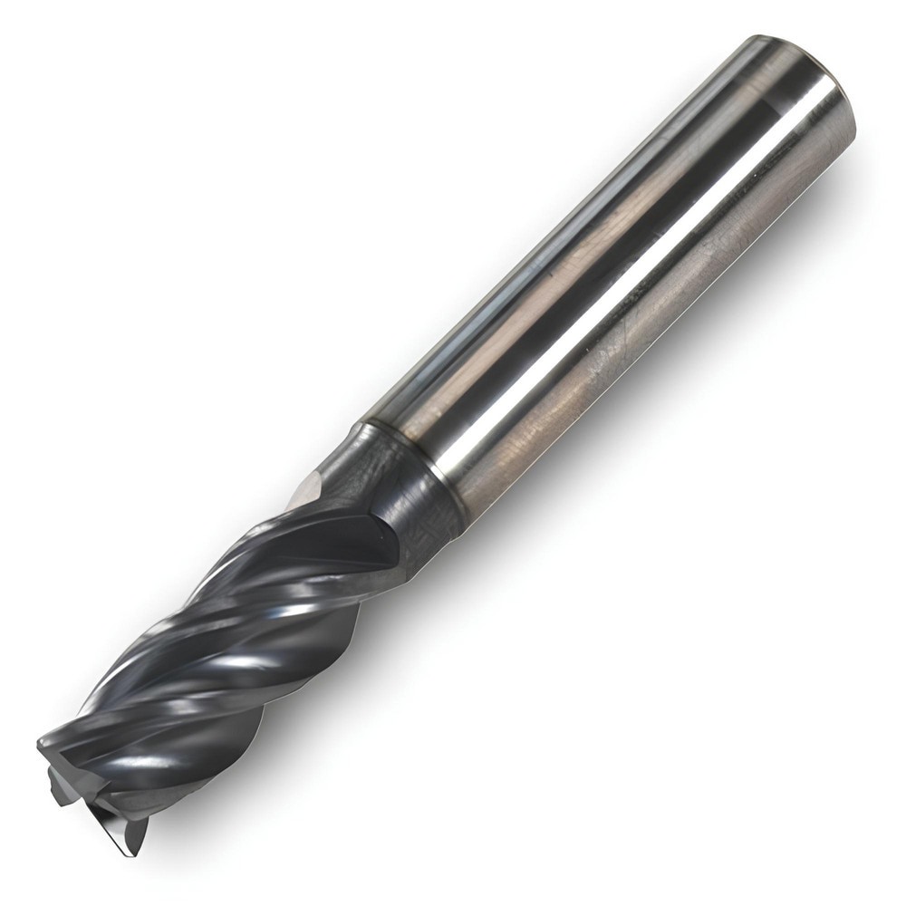 Corner Radius & Corner Chamfer End Mills; Mill Diameter (Inch): 5/8 ; Mill Diameter (Decimal Inch): 0.6250 ; Number Of Flutes: 4 ; Length of Cut (Inch): 1-1/4 ; End Mill Material: Solid Carbide ; Chipbreaker: No