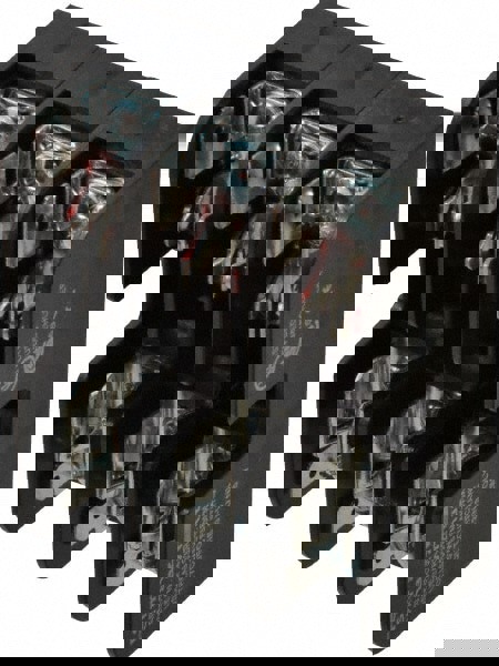 3 Pole, 10 to 14 AWG, 600 VAC/VDC, 30 Amp, DIN Rail Mount, Screw Mount Fuse Block