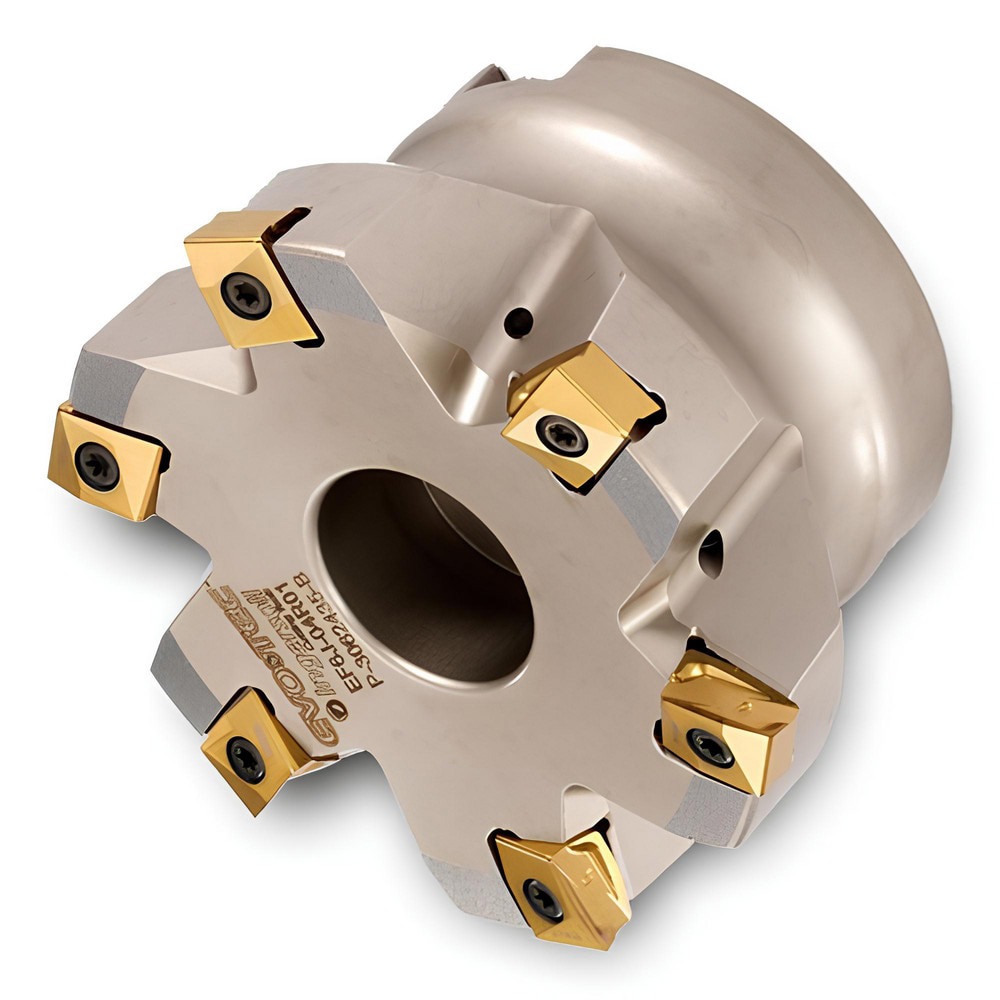 Indexable High-Feed Face Mill: 7.235 to 8