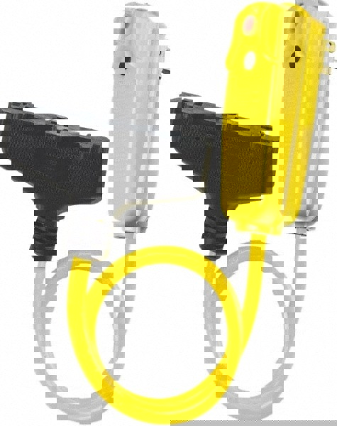 Right Angle GFCI Cord Set: 2' Cord, 15A, 125V