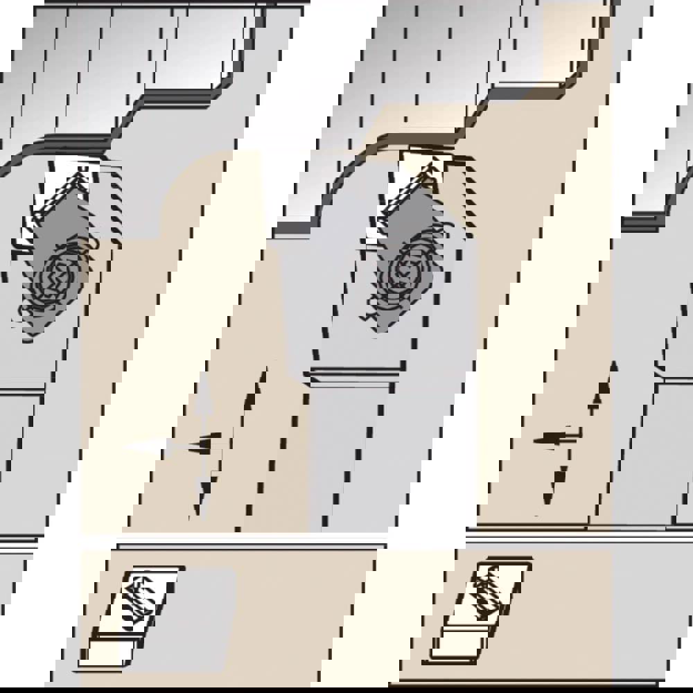 Indexable Turning Toolholders; Toolholder Style: CCLNR ; Hand of Holder: Right Hand ; Lead Angle: 95.000 ; Insert Compatibility: CN.N1204.. ; Insert Holding Method: Clamp ; Shank Width (mm): 25.00