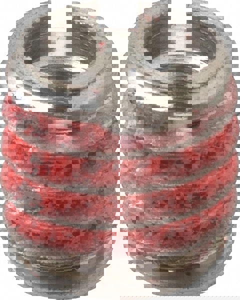 Thread Locking Insert: 1/4-28 Internal Thread, 7/16-14 External Thread, UNF, 7/16