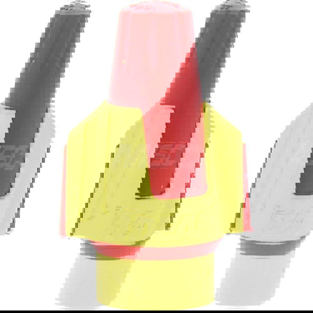 Standard Twist-On Wire Connector: Red & Yellow, Flame-Retardant