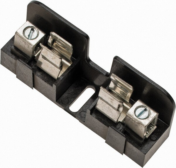 14 to 6 AWG, 600 VAC/VDC, 30 Amp, DIN Rail Mount, Screw Mount Fuse Block