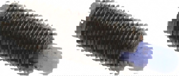 Threaded Spring Plunger: M6 x 1, 16 mm Thread Length, 3.02 mm Dia, 4 mm Projection