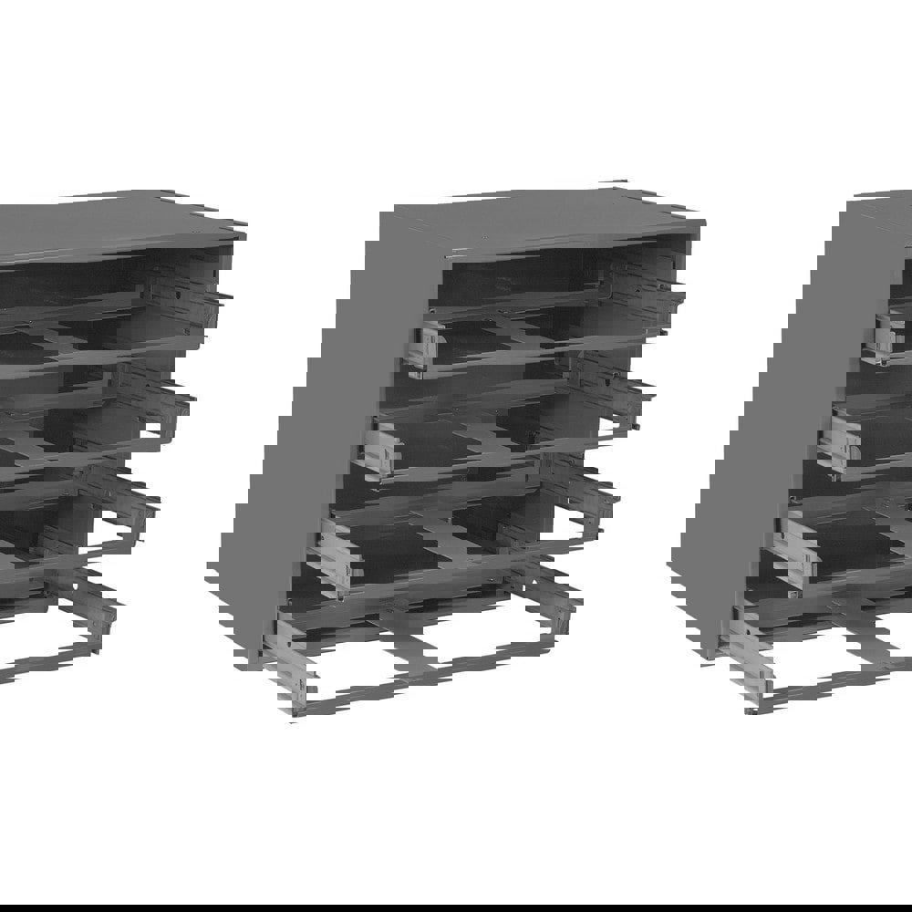 4 Drawer, Small Parts Slide Rack Cabinet