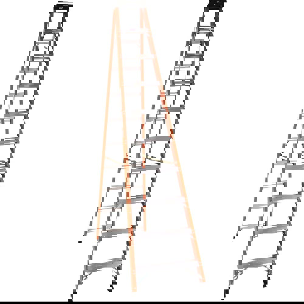 5-Step Fiberglass Step Ladder: Type IA, 10' High