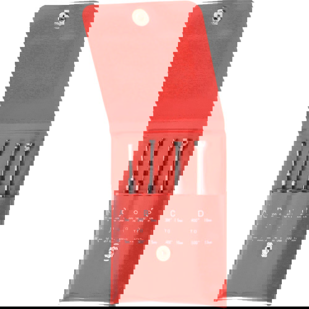 1/8 to 1/2 Inch Measurement, 0.8800, 1.2000 and 1.6000 Inch Gage Depth, Small Hole Gage Set