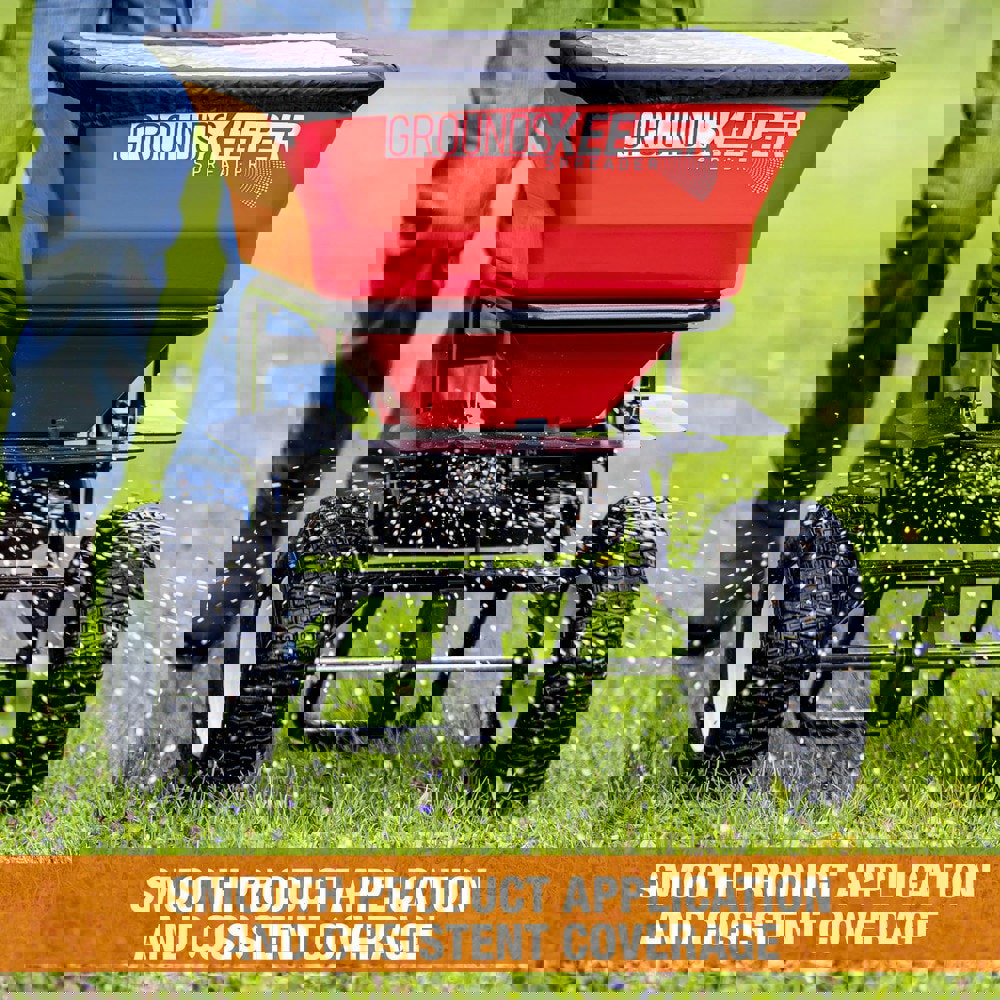 Landscape Spreader Accessories; Type: Lawn Spreader ; Material: Plastic; Carbon Steel ; Volume Capacity (Gal.): 12.5 ; UNSPSC Code: 21101800