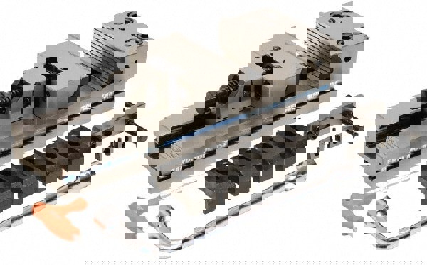 Modular Vise: 7'' Jaw Width, 11.81'' Max Jaw Capacity